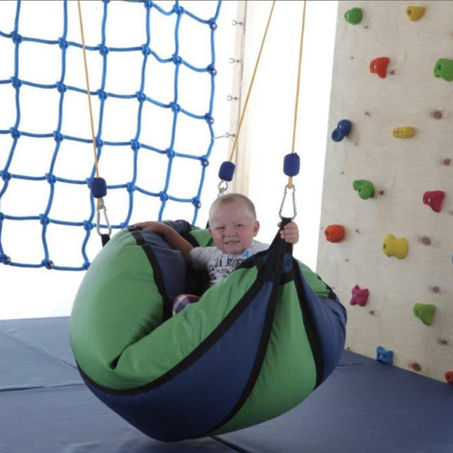 Sensory Therapy Suspended Pear Beanbag Swing - SENsory Toys4U