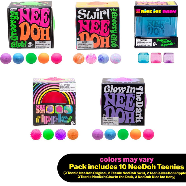 NeeDoh Teenie 10-Pack
