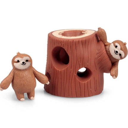 STRETCHY SLOTH AND STUMP - SENsory Toys4U