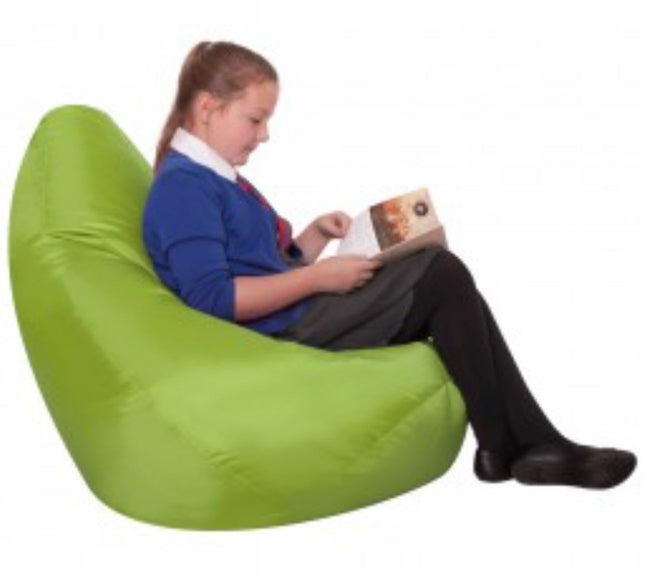 Large Bean Bag Reading Chair-Lime - SENsory Toys4U