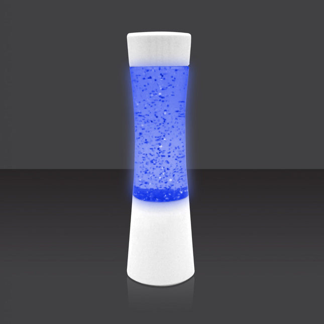 White shake and shine glitter lamp - SENsory Toys4U