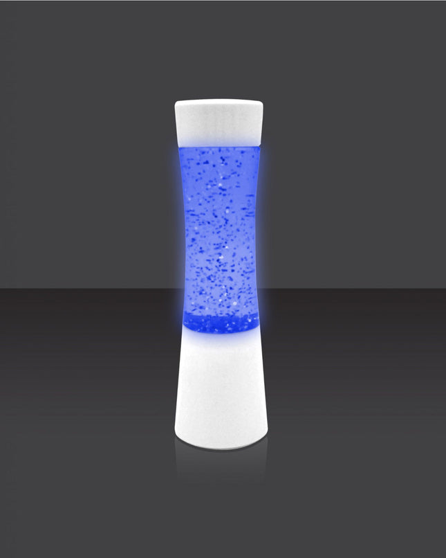 White shake and shine glitter lamp - SENsory Toys4U