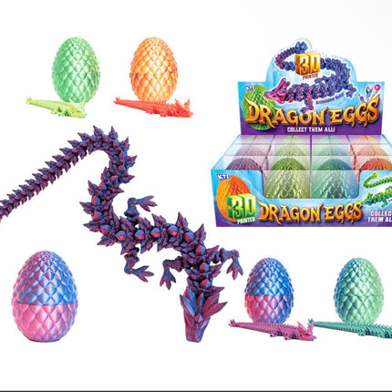 3d Dragon Egg (4 Assorted)