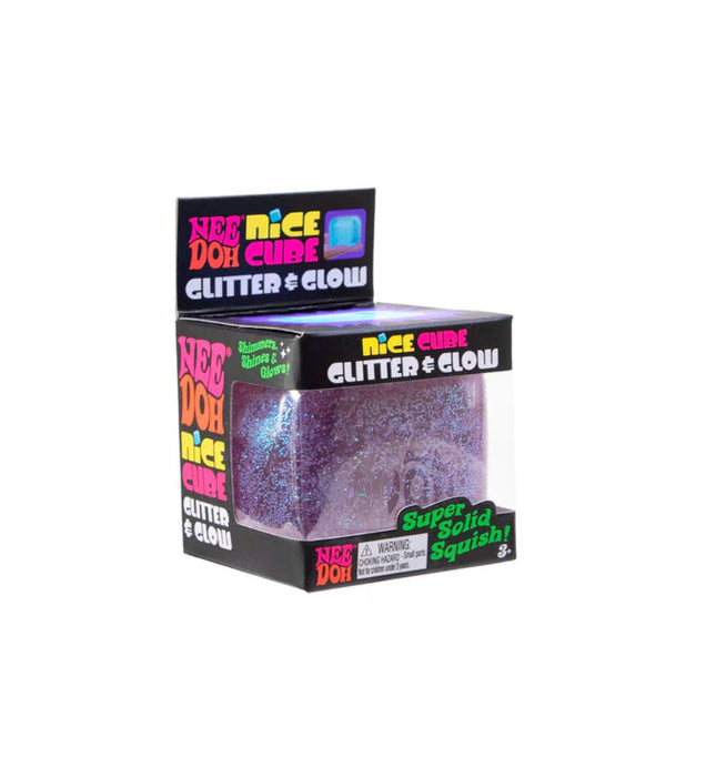 Needoh Nice Cube Glitter & Glow | PRE ORDER ONLY