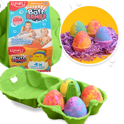 Fizzy Egg Baff Bombz - SENsory Toys4U