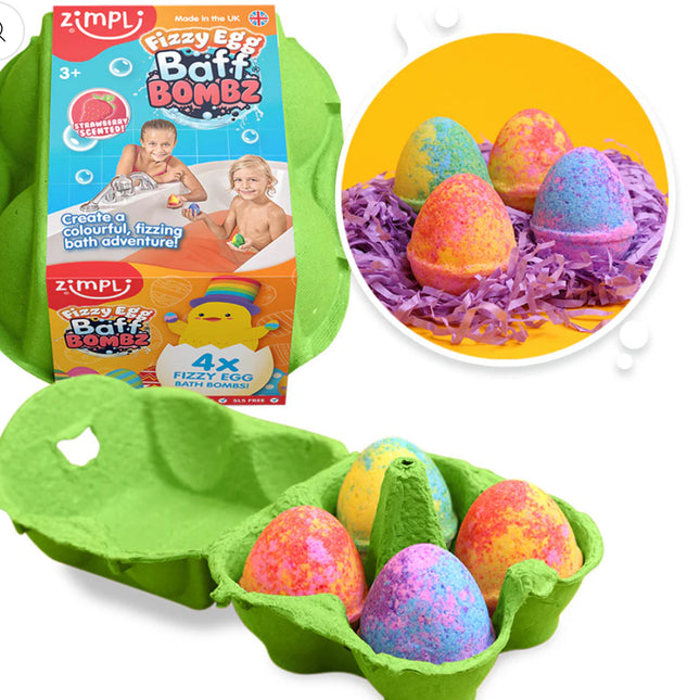 Fizzy Egg Baff Bombz - SENsory Toys4U