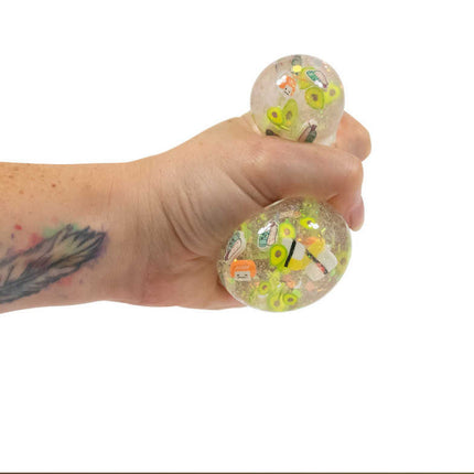 SCRUNCHEMS FAST FOOD DIDDY SQUISH BALLS - 3PK - SENsory Toys4U