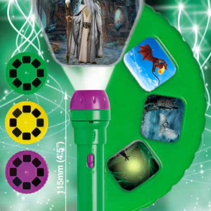 Wizard & Dragon Torch and Projector - SENsory Toys4U