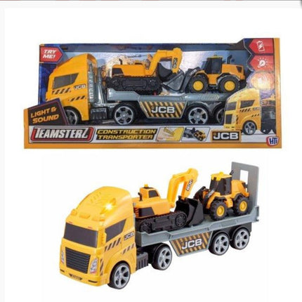 Tz JCB Small L&S Transporter - SENsory Toys4U