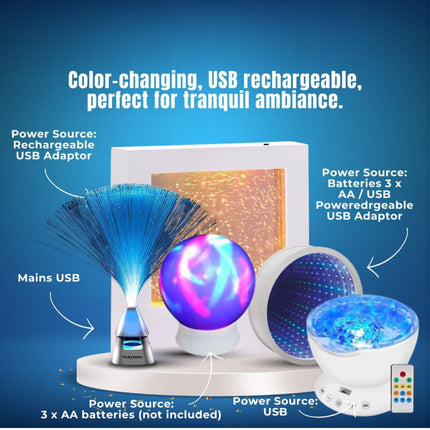 Sensory Light Up Bundle (Set of 5) - SENsory Toys4U