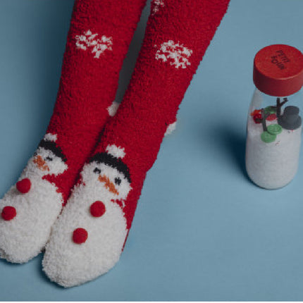 Petit Boum Sensory Toy Bottle (Christmas Snowman) - SENsory Toys4U