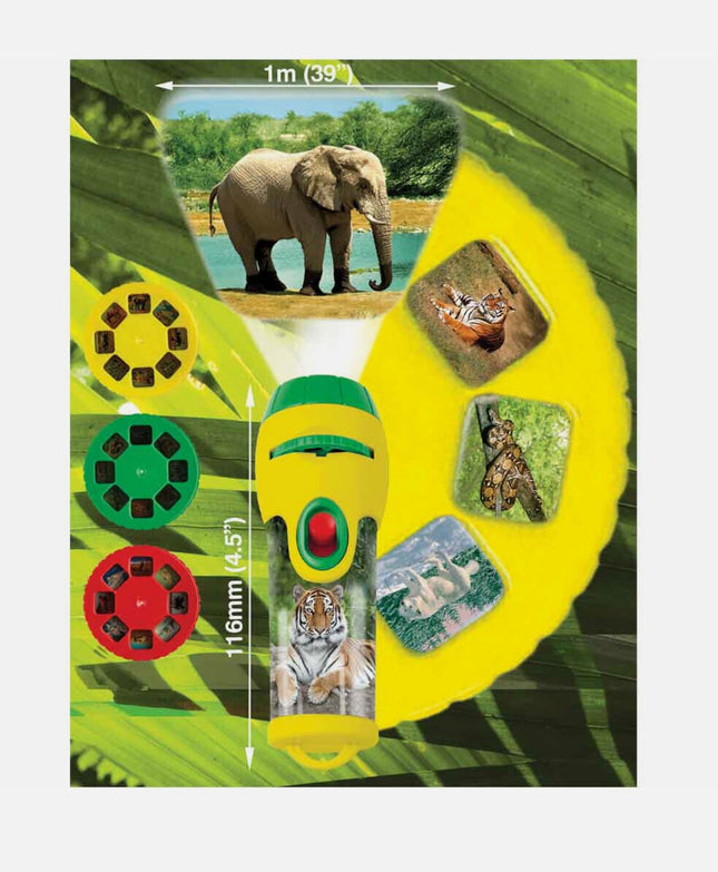 Animal Torch and Projector Toy - SENsory Toys4U