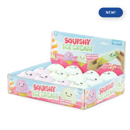 Squishy Ice Cream Sensory Toy