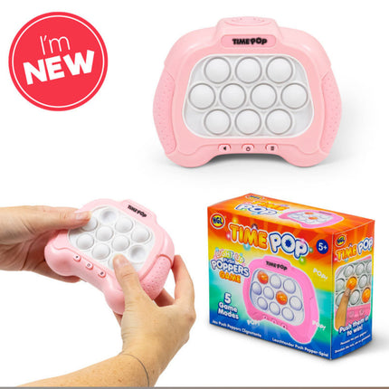LIGHT UP PUSH POPPER GAME PINK - SENsory Toys4U