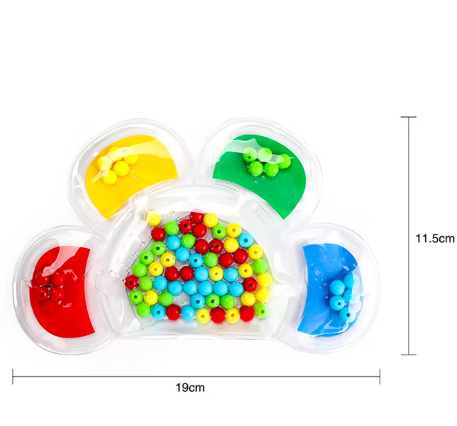 FLOWER BEAD MATCHING FIDGET PUZZLE - SENsory Toys4U