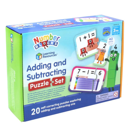 Numberblocks¬Æ Adding and Subtracting Puzzle Set - SENsory Toys4U
