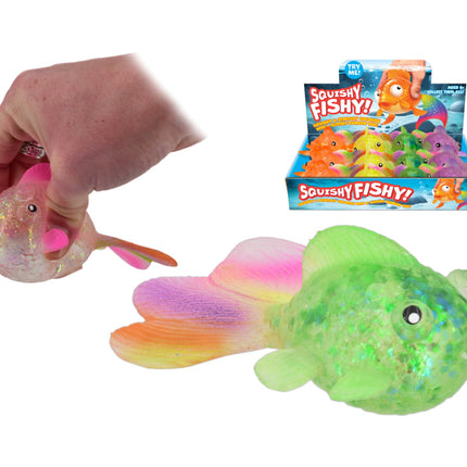 SQUEEZE FISH 12.5CM - SENsory Toys4U