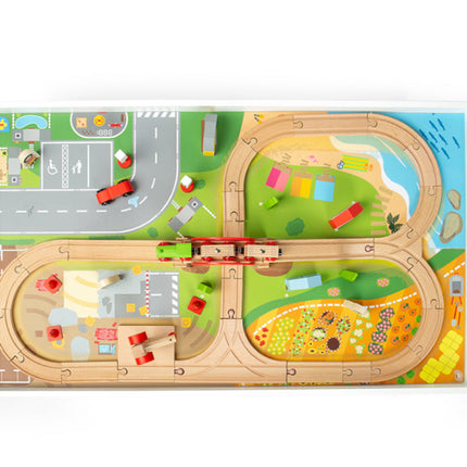 Train Set & Table - SENsory Toys4U