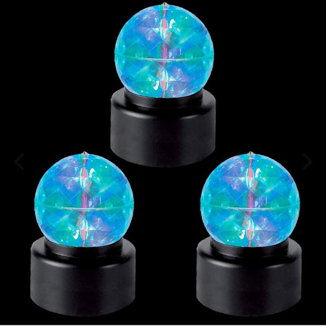 3 x Rotating Kaleidoscope Sensory Crystal Ball