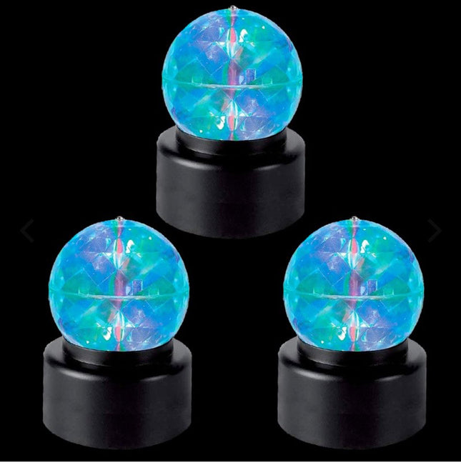 3 x Rotating Kaleidoscope Sensory Crystal Ball