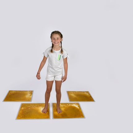 Liquid Glitter Filled Tile