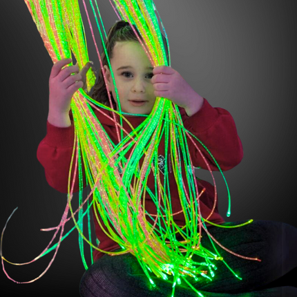Coloured Fibre Optic Tails 1.5m x 150 tails - SENsory Toys4U