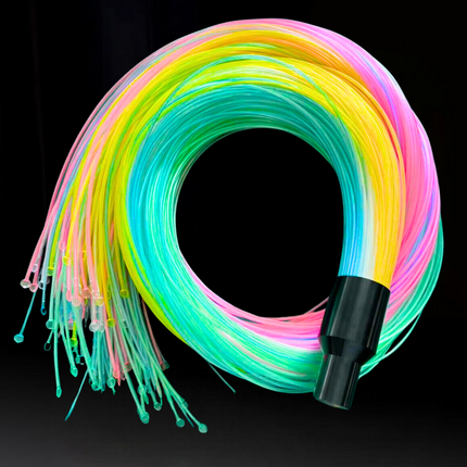 Coloured Fibre Optic Tails 1.5m x 150 tails - SENsory Toys4U