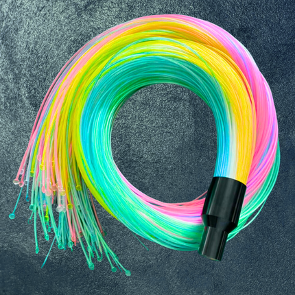 Coloured Fibre Optic Tails 1.5m x 150 tails - SENsory Toys4U