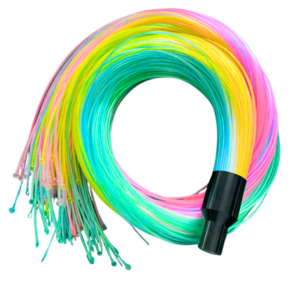Coloured Fibre Optic Tails 1.5m x 150 tails - SENsory Toys4U