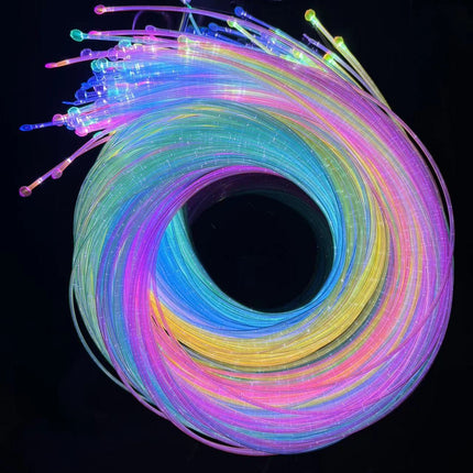 Coloured Fibre Optic Tails 1.5m x 150 tails - SENsory Toys4U