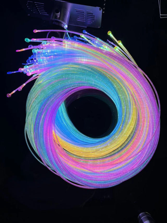 Coloured Fibre Optic Tails 1.5m x 150 tails - SENsory Toys4U