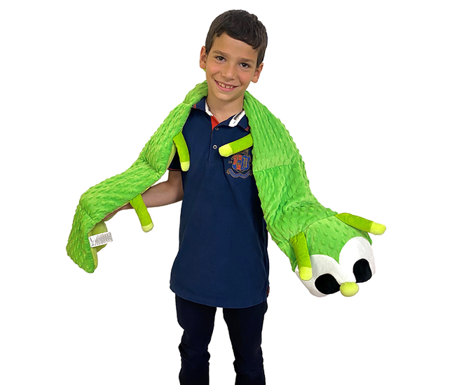 Sensory Weighted Caterpillar 2.5kg - SENsory Toys4U