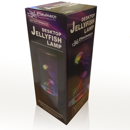 Mini Round Jelly Fish Tank - SENsory Toys4U