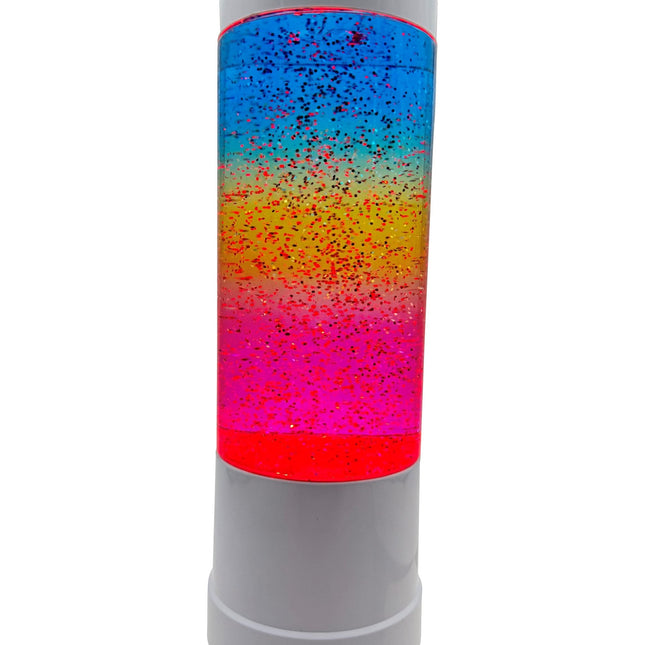Light Up Rainbow Glitter Lamp