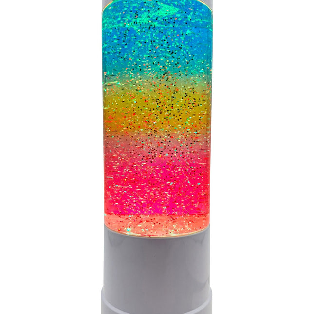 Light Up Rainbow Glitter Lamp