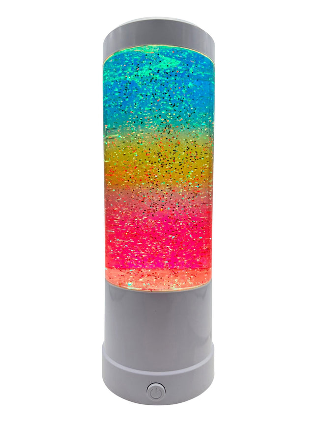 Light Up Rainbow Glitter Lamp