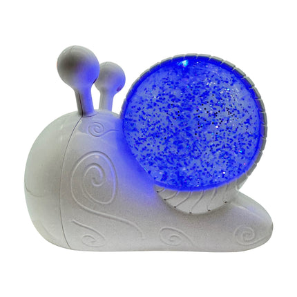 Light Up Snail Glitter Ball
