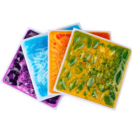 Soft Textured Liquid Floor Tiles, Set of 4 | 30X30