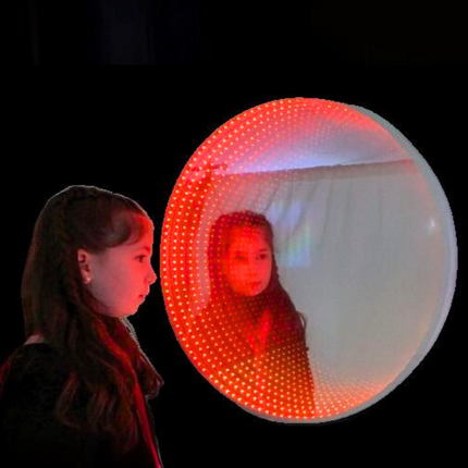 60cm Infinity Mirror with Giant Remote Buttons