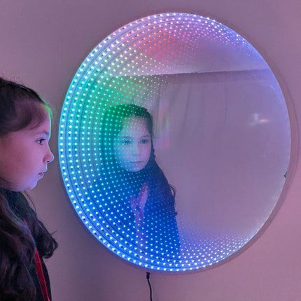 60cm Infinity Mirror with Giant Remote Buttons