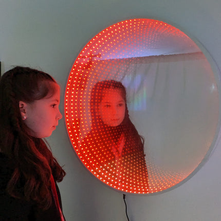 60cm Infinity Mirror with Giant Remote Buttons