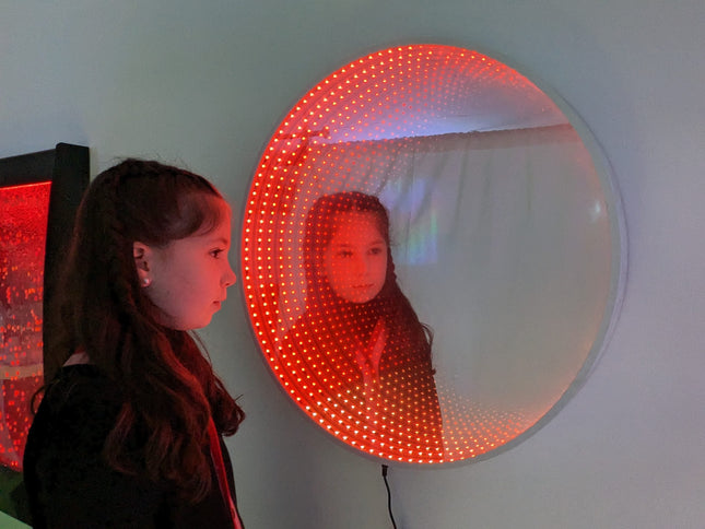 60cm Infinity Mirror with Giant Remote Buttons