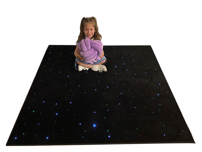 LED Sensory Rectangle Carpet 150x150cm - SENsory Toys4U