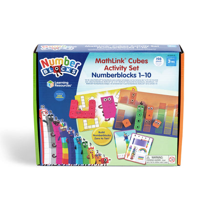 MathLink¬Æ Cubes Numberblocks 1-10 Activity Set - SENsory Toys4U