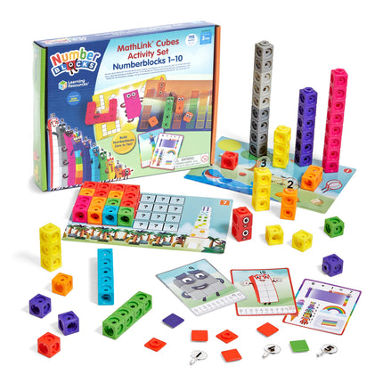 MathLink¬Æ Cubes Numberblocks 1-10 Activity Set - SENsory Toys4U