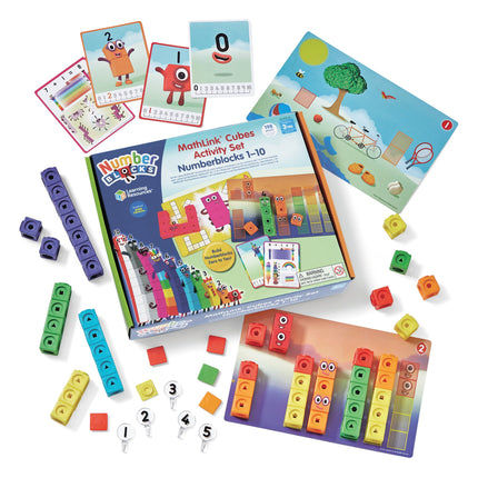 MathLink¬Æ Cubes Numberblocks 1-10 Activity Set - SENsory Toys4U