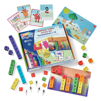 MathLink¬Æ Cubes Numberblocks 11-20 Activity Set - SENsory Toys4U