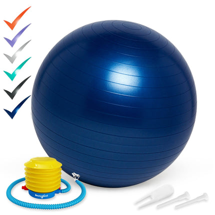 Blue Yoga Ball Chair | Kids/Adults 55cm