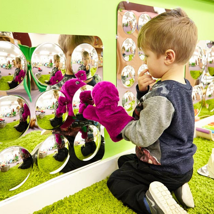 Large Acrylic Mirror Panels Set - Pk4 - SENsory Toys4U
