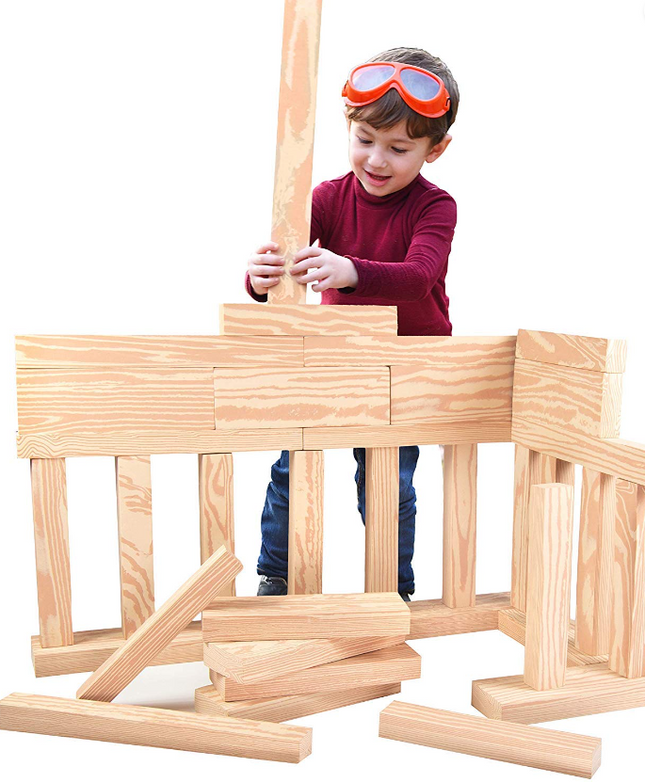 Life Like Wooden Beams (24 pc set) - SENsory Toys4U